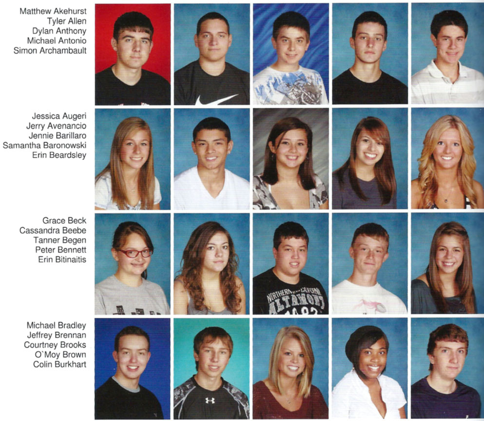 Cromwell High School Class of 2012 11th grade
